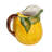 Sunny Orchard Stoneware Lemon Pitcher