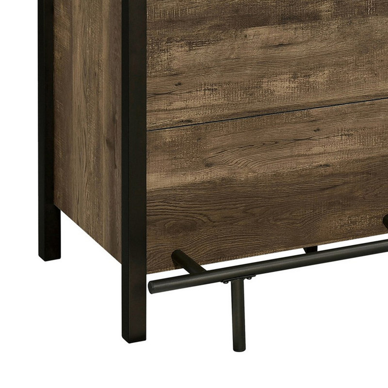 Rustic Modern Farmhouse Home Bar - 70.75''
