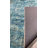Pender Teal Oriental Vintage Look Cotton Chenille Area Rug-398755703