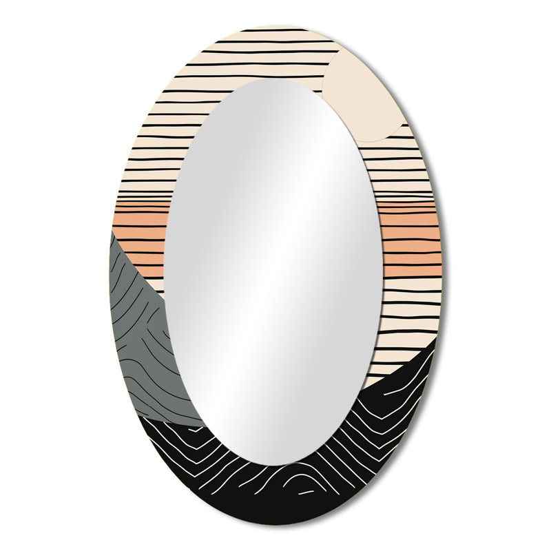 Miroir mural simple Simple Horizon III, 36 po x 24 po