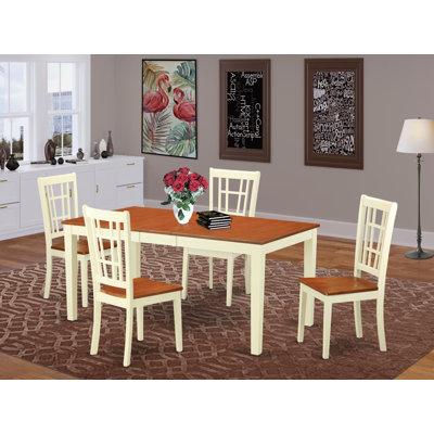 Cleobury Solid Wood Dining Set