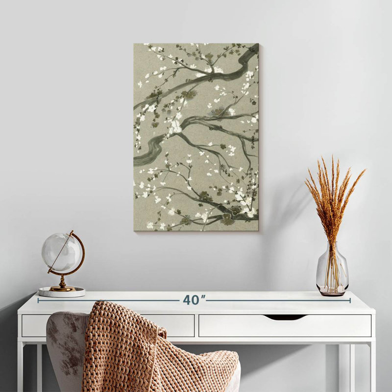 Harnek Neutral Cherry Blossoms II, 24" H x 16" W