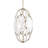 Uttermost Valencia 6 Light Glass Panel Pendant