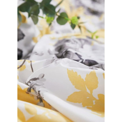 Aldarcy Microfiber, Polyester Floral Duvet Cover Set with Pillowcases