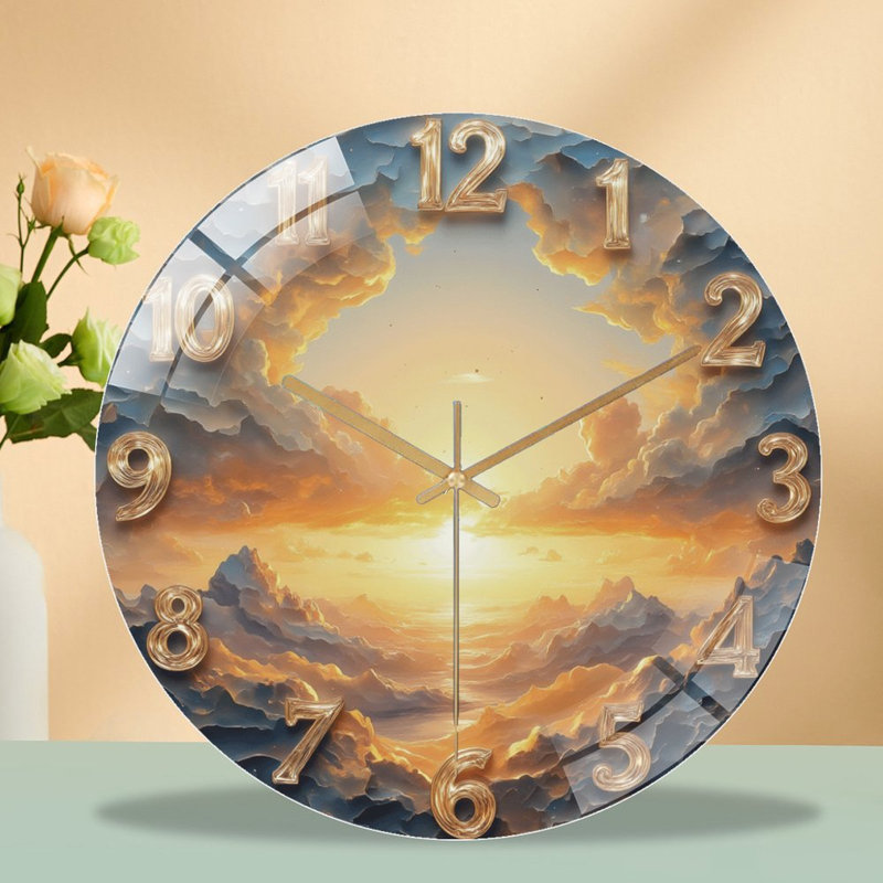 Horloge murale 12 po