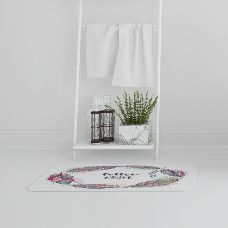 Perham Memory Foam Non-Slip Bath Mat