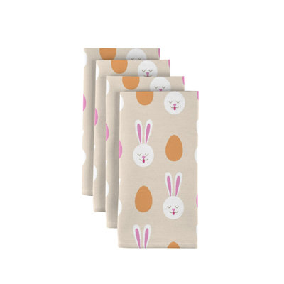 Polyester Abstract Square Napkin