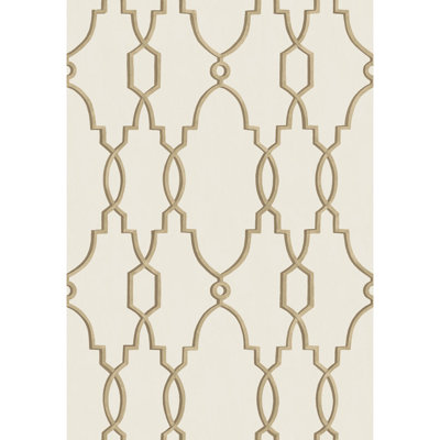 Parterre Geometric Wallpaper Roll