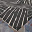 Tapis d'extérieur tissé à plat abstrait gris anthracite Dolce-91957592