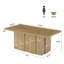 Table basse 47 "Farmhouse