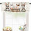 Cantonnière pour œufs de lapin de Pâques pour la cuisine, le salon, la salle de bain, la chambre à coucher, la fenêtre et les rideaux de lapin-414635839