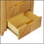 Table de chevet 3 tiroirs Mid-Century-129948553