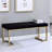 Bench With C Metal Base