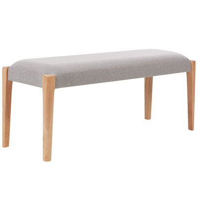 Inez Polyester Upholstered Bench
