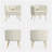 Upholstered Velvet Barrel Chair with Metal Legs-135700567