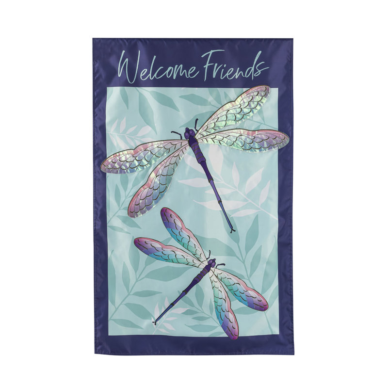 Aarohan Double Sided 44'' H x 28'' W Polyester Animal House Flag