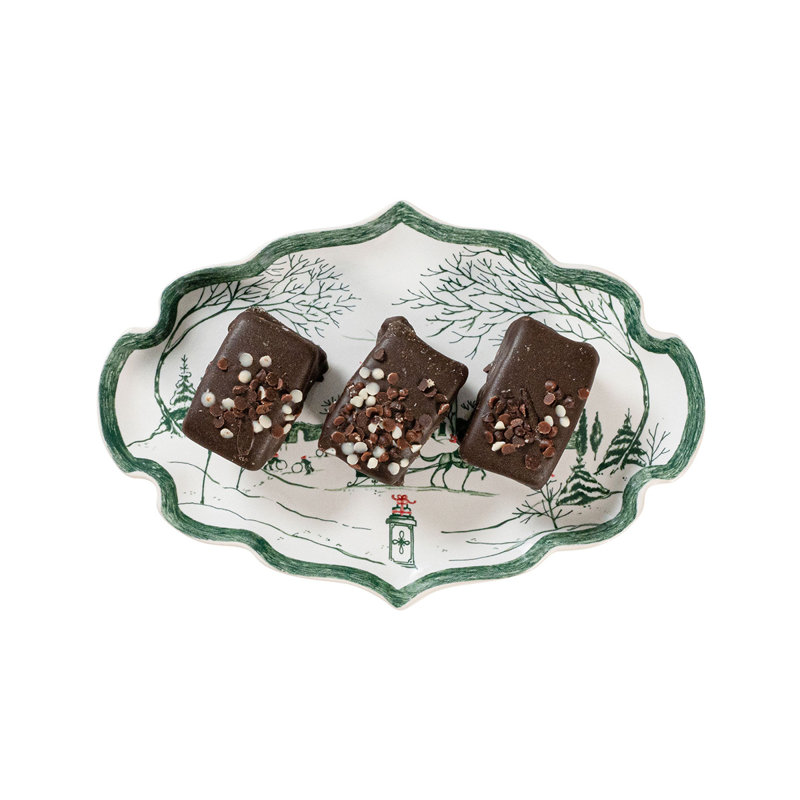 Country Estate Winter Frolic Tray