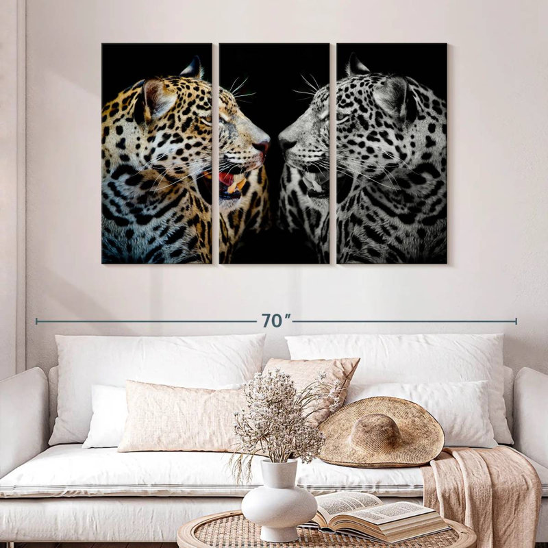 Brampt Jaguar Reflection, 32" H x 50" W