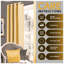 Decorative Blackout Curtain Panels Pair with Eyelet Top and Tie Backs, Polyester Window Drapes for Bedroom Living Room-126391941-126391951