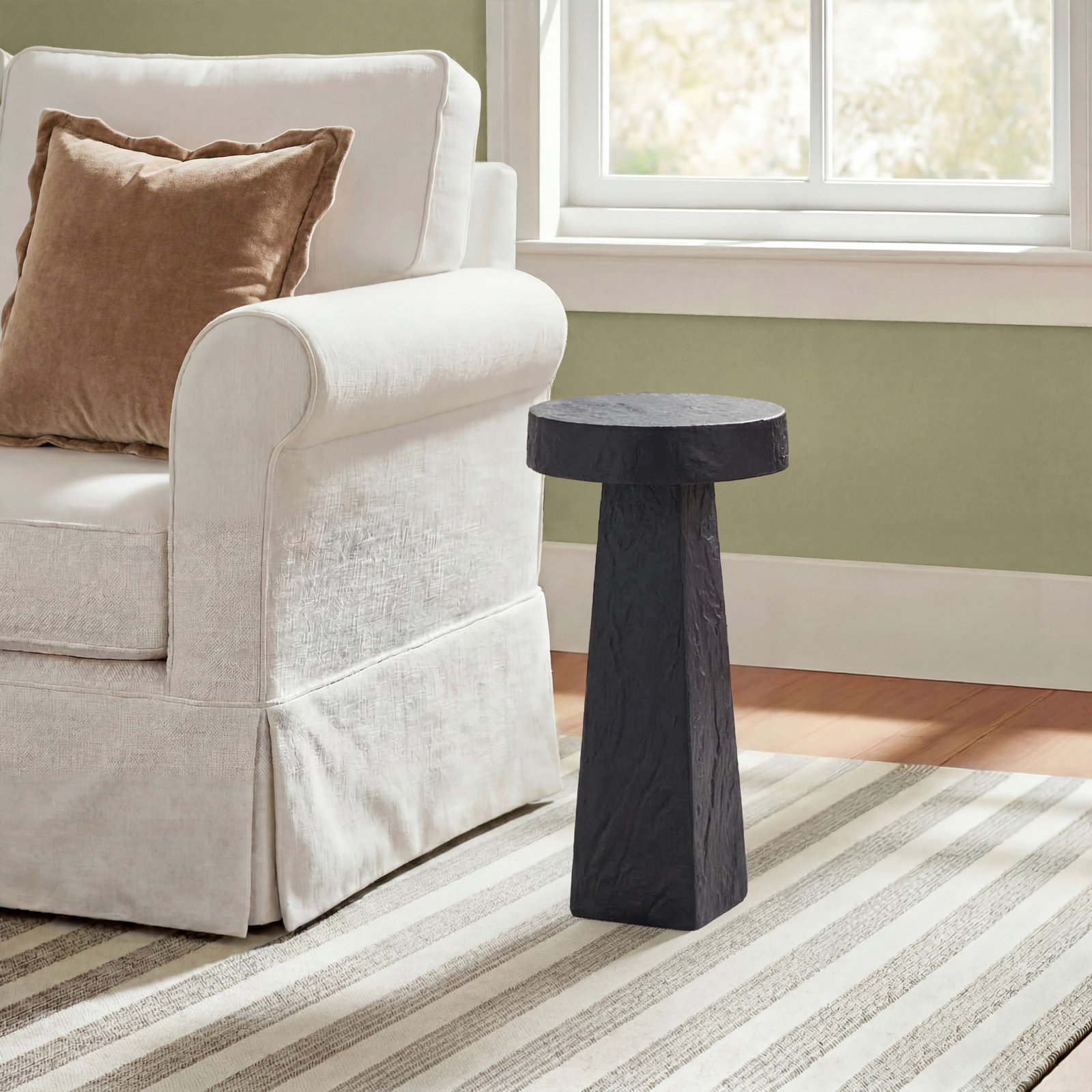 Johari End Table, Black