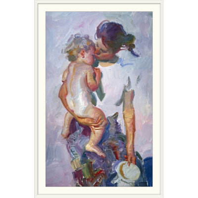 « a kiss » par john asaro-impression