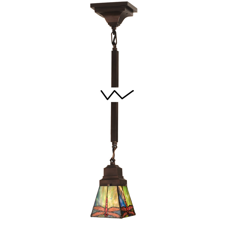 Mission 1 - Light Pendant, 29" H