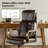 Bradford Mid-century Modern 24"W Tilting Ergonomic Office Chair with Airbag Lumbar Support System-1836259275