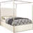 Porter Tufted Upholstered Canopy Bed-650833669-650833690
