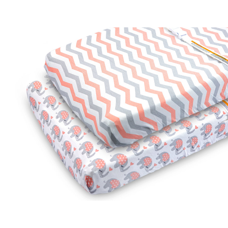 Ensemble de housse pour matelas à langer 2 pièces Coletti Isabelle and Max