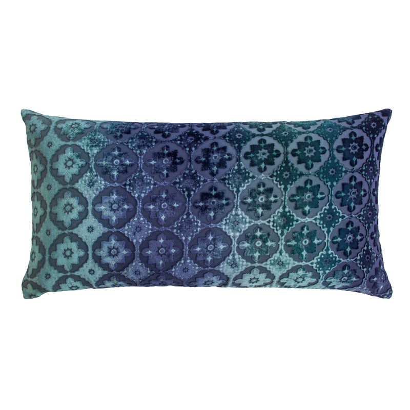 Lumbar Pillow Cover & Insert, Shark, 12" x 24"