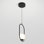 Luminaire suspendu géométrique 1 lumière à DEL Branchburg