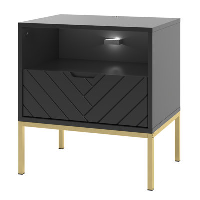 Ahola 134.62 cm W Bedside Table