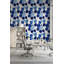 Papier peint blanc sur fond blanc-445137197