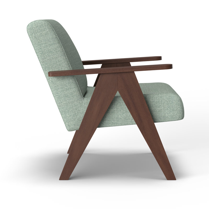 Accent Chair, Dark Walnut, Capri