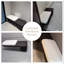 Banc rembourré noir