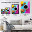 Coffee Sunglasses Croissant Modern Wall Art Print