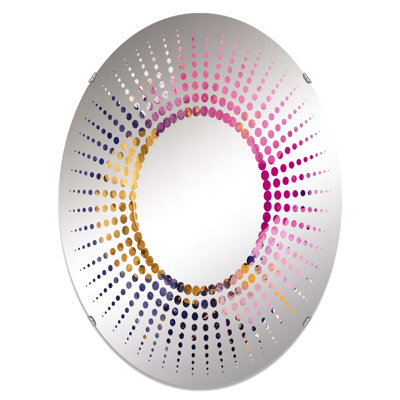 Miroir décoratif mauve et rose III - Starburst MIR102120 O