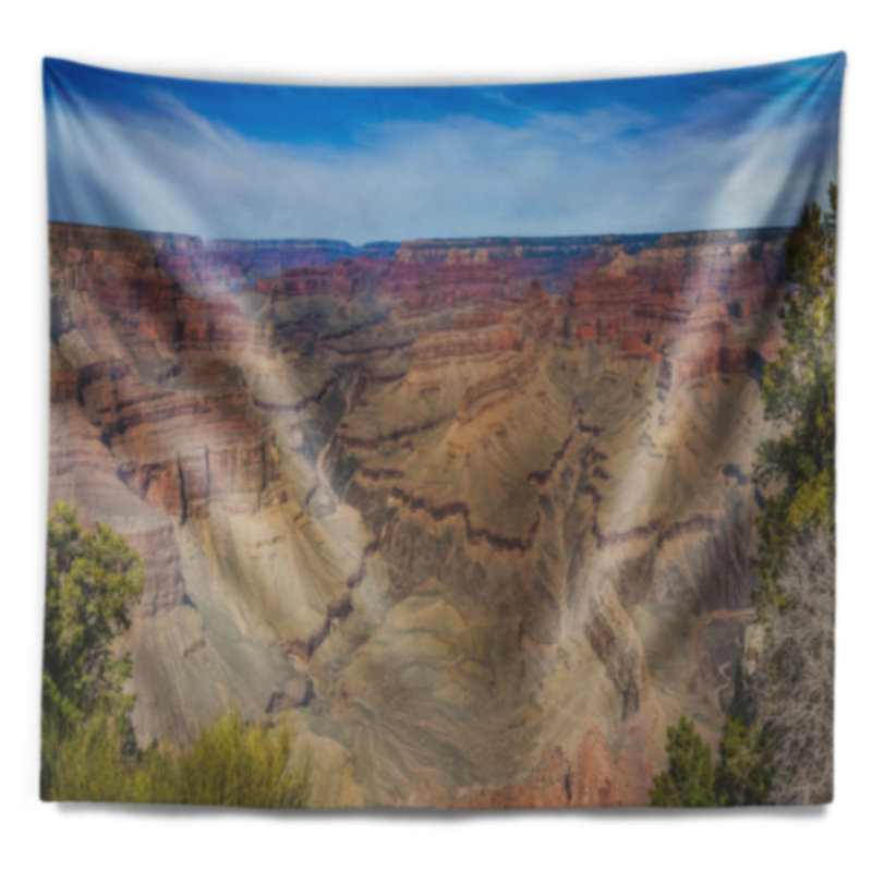 Polyester Tapestry, 78" H x 92" W