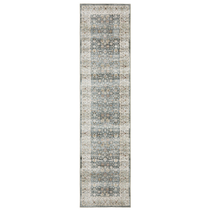 Maddux Washable Oriental Indoor Rug, Runner 2' x 8'