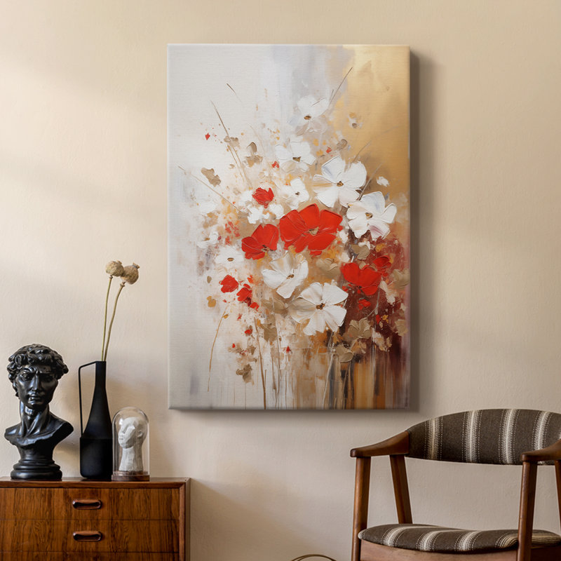 FLORAL Series CCDXLVII - Gallery Cavas sur mesure, H 27 po x l 18 po
