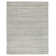Hesse Hand-Loomed Polyester/Cotton Light Silver Area Rug