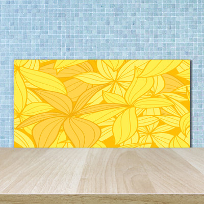 50cm W x 100cm L Glass Peel and Stick Panel