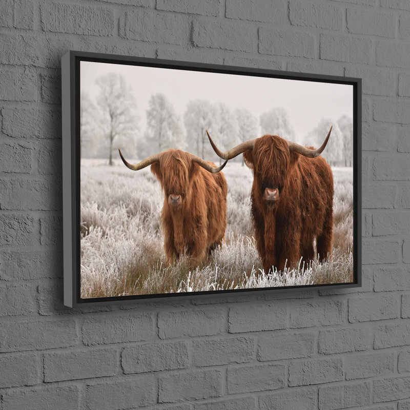 Personalized 3D Highland Cow Farmhouse-Inspired Wall Decor in Perfect for Animal Lovers and Unique Gift, 20 cm H x 30 cm W