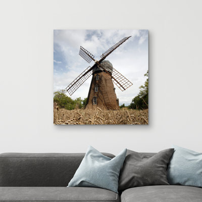 Windmill - 32"x32" art on canvas