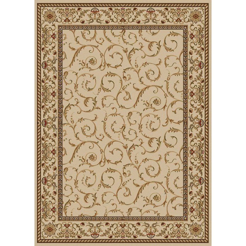 Oriental Indoor Rug, Rectangle 3'3" x 4'11"