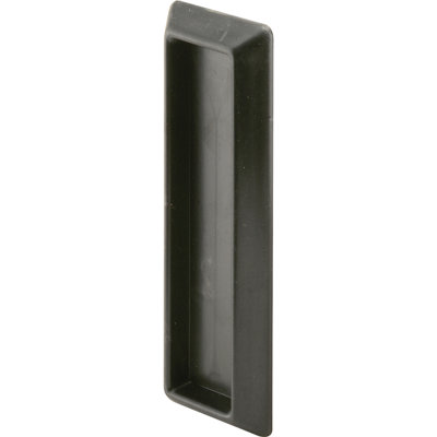 Prime-Line Self-Adhesive Window Finger Pull, Black Plastic