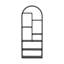 Risa Geometric Bookcase-2092392354