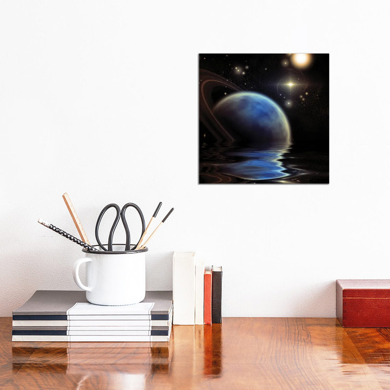 Exosolar Planet Rise by Bruce Rolff - Wrapped Canvas Print, 30.48 cm H x 30.48 cm W