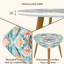 Ensemble de 2 tables basses gigognes Triangle