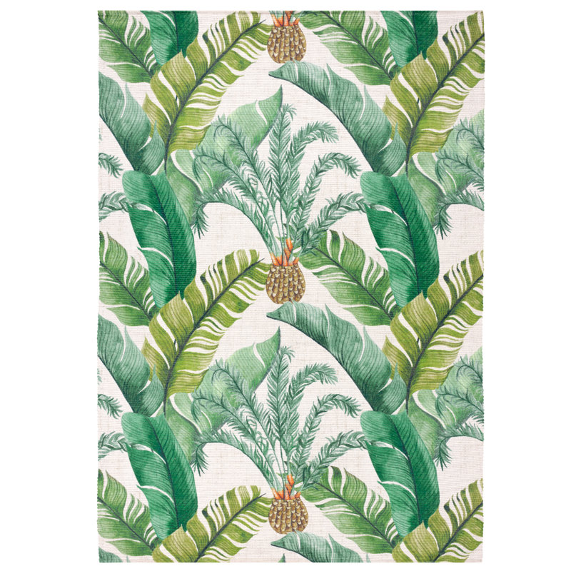 Alfiera Floral 120cm X 170cm Indoor / Outdoor Area Rug